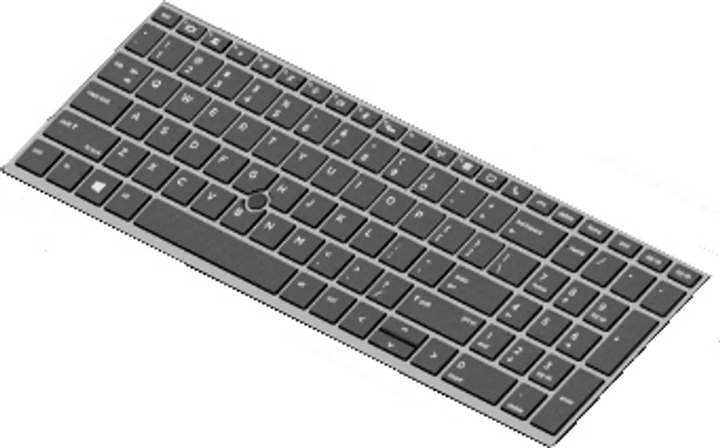 Clavier PC portable HP ZBook 15u G5 rétroéclairé pour usage pro - 2