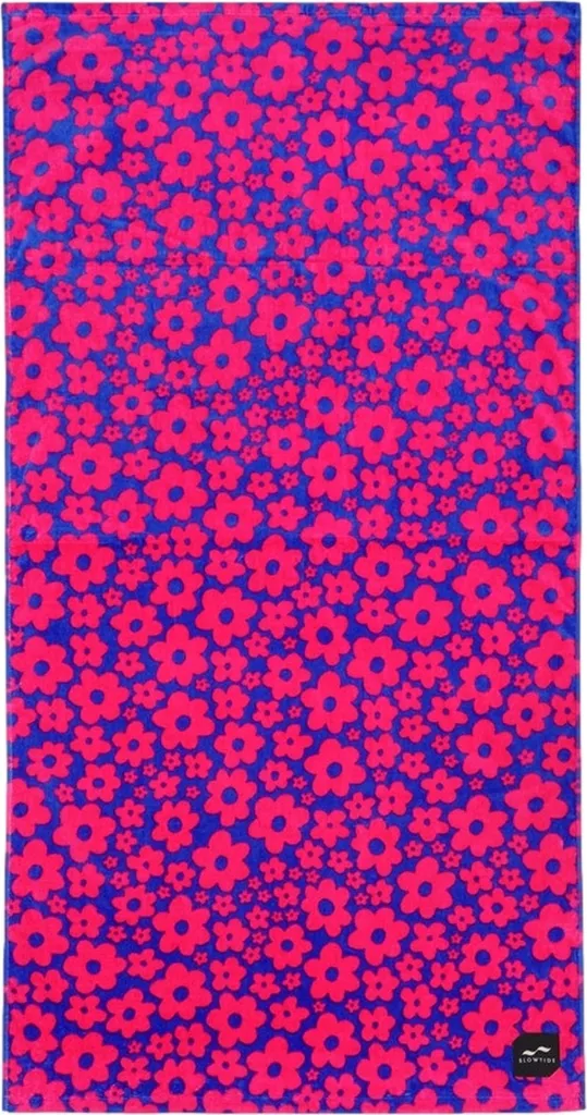 Serviette Slowtide STRP012 Grise en Coton Premium Doux - 30x60 po