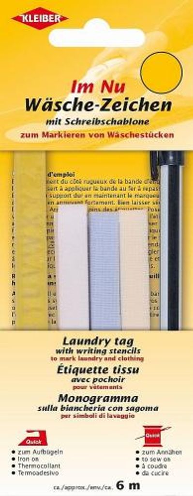 KLEIBER Wäschezeichen-Set Maxi Produktbild 