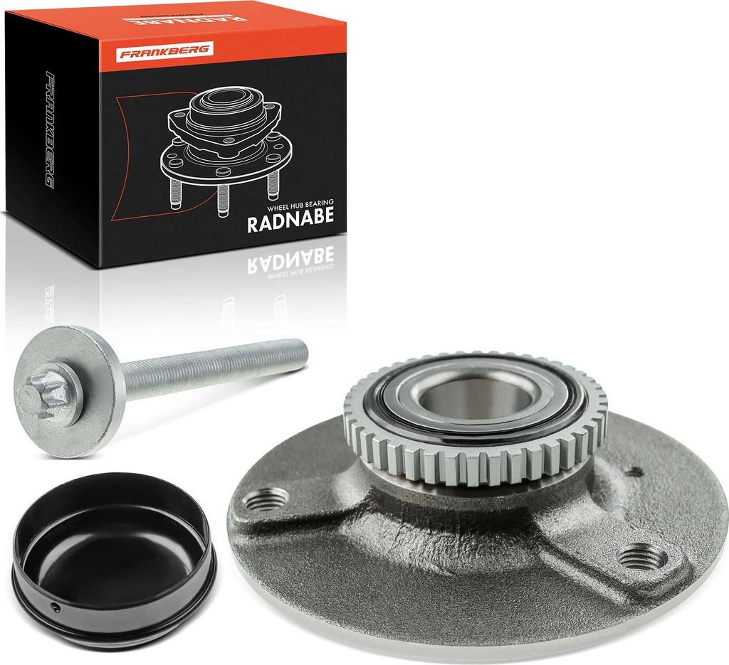 Frankberg 1x Radnabe Radlagersatz Vorderachse beidseitig für Smart Cabrio City-Coupe Crossblade Fortwo Coupe Roadster