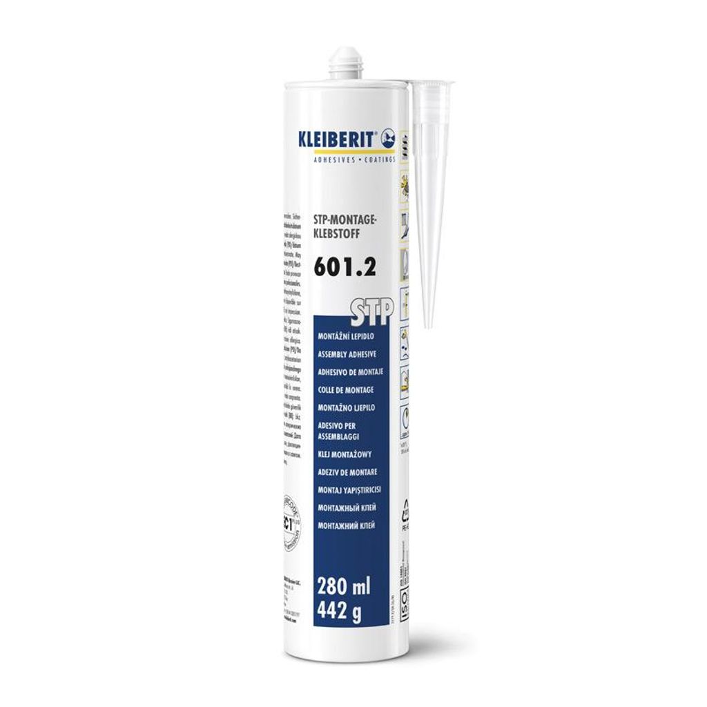 KLEIBERIT 601.2 STP Montageklebstoff Natur 0,442 kg – 1K Produktbild 