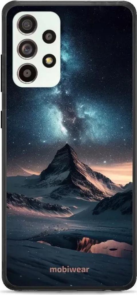 Handyhülle für Galaxy A52, Mobiwear Glossy Case, Nachtberg