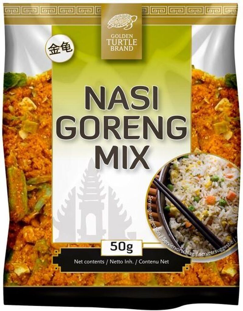 GOLDEN TURTLE Miscela di spezie con verdure per Nasi Goreng Immagine del prodotto 