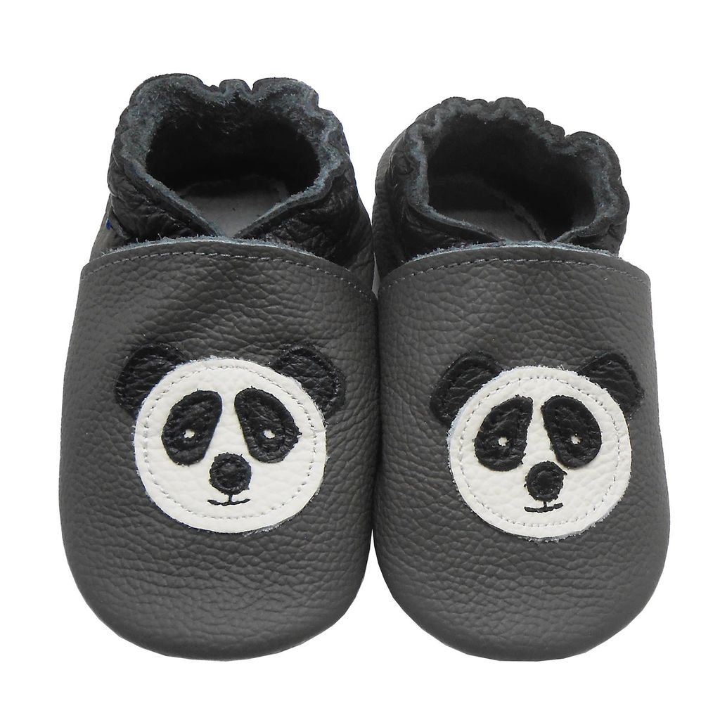 YIHAKIDS Baby Krabbelschuhe Leder 12-18 Monate, Produktbild 