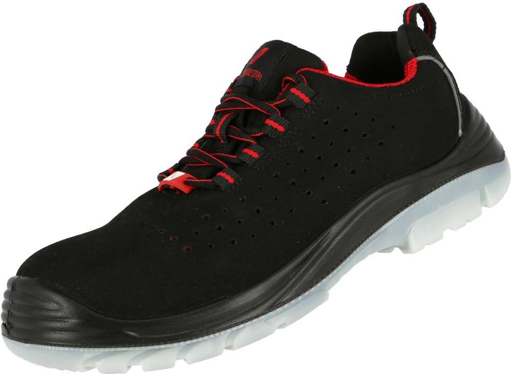 S1P Sicherheitshalbschuhe Nitras Micro Step | Gr. 42 | Mikrofaser
