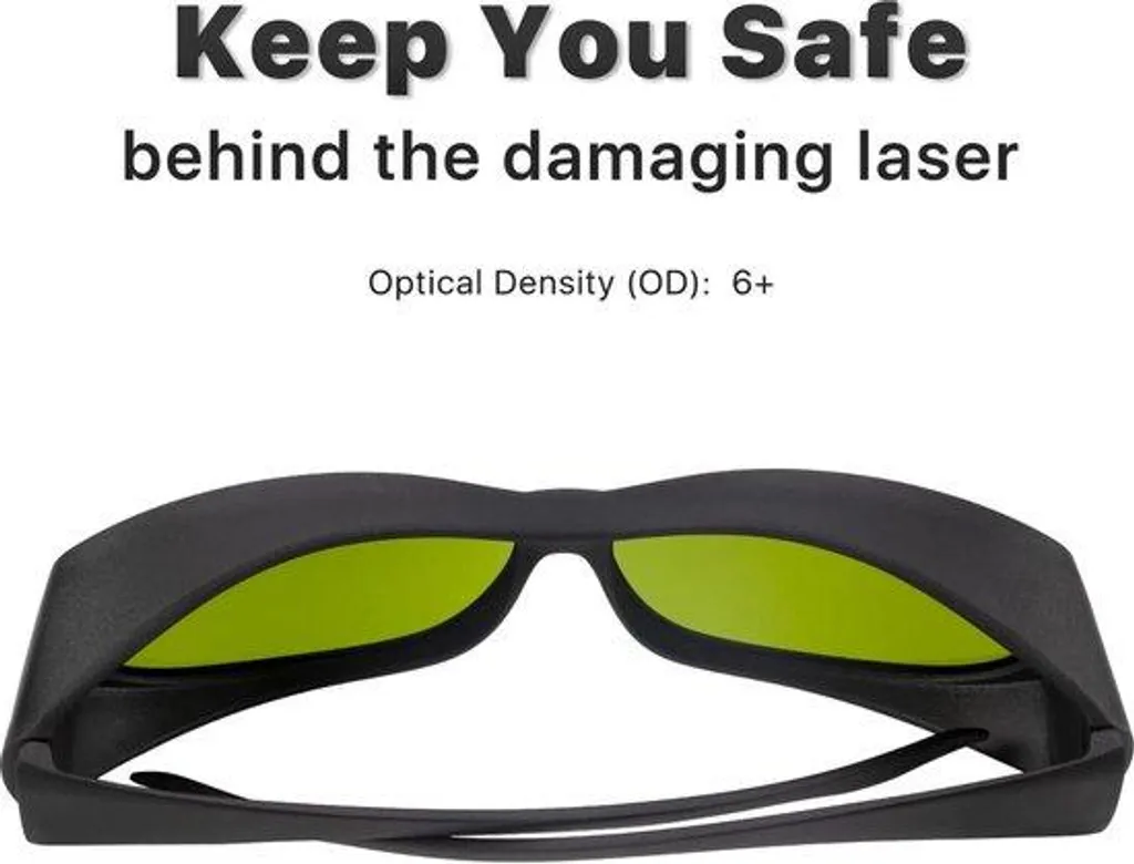 Lunettes laser 1064nm fibre optique avec protection haute densité CE