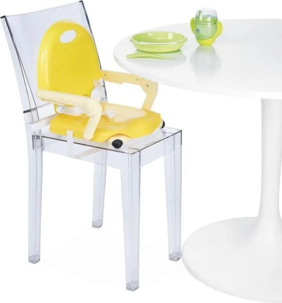 Chicco Pocket Snack : Rehausseur Compact pour Restaurants et Voyages - 5