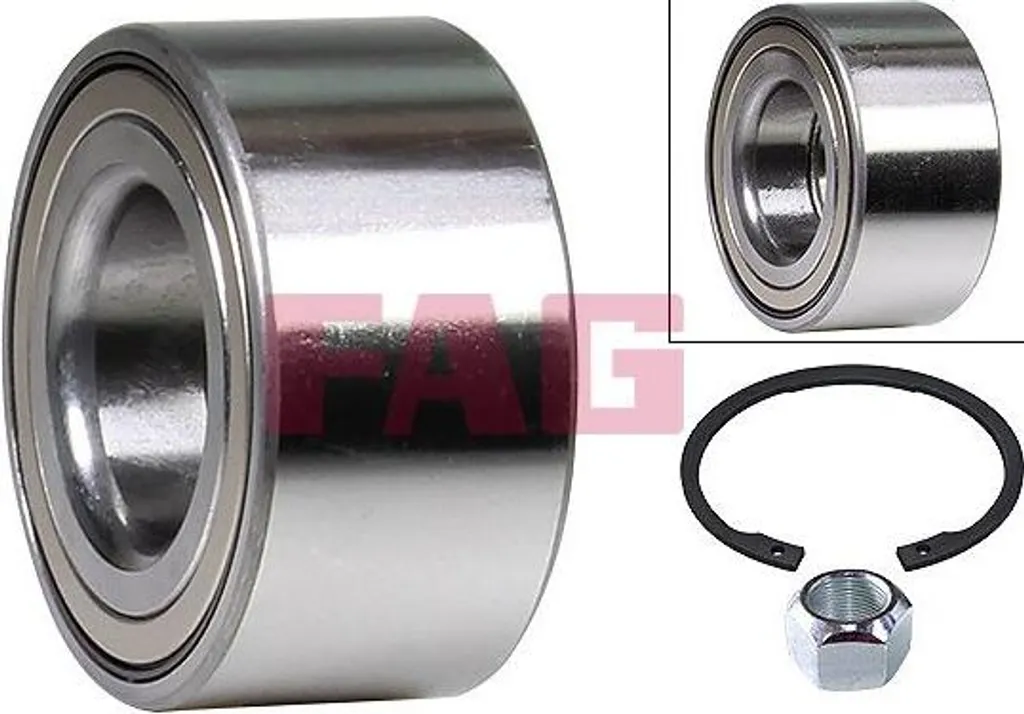 Jeu de roulements de roue complet pour Mitsubishi Lancer et Outlander I