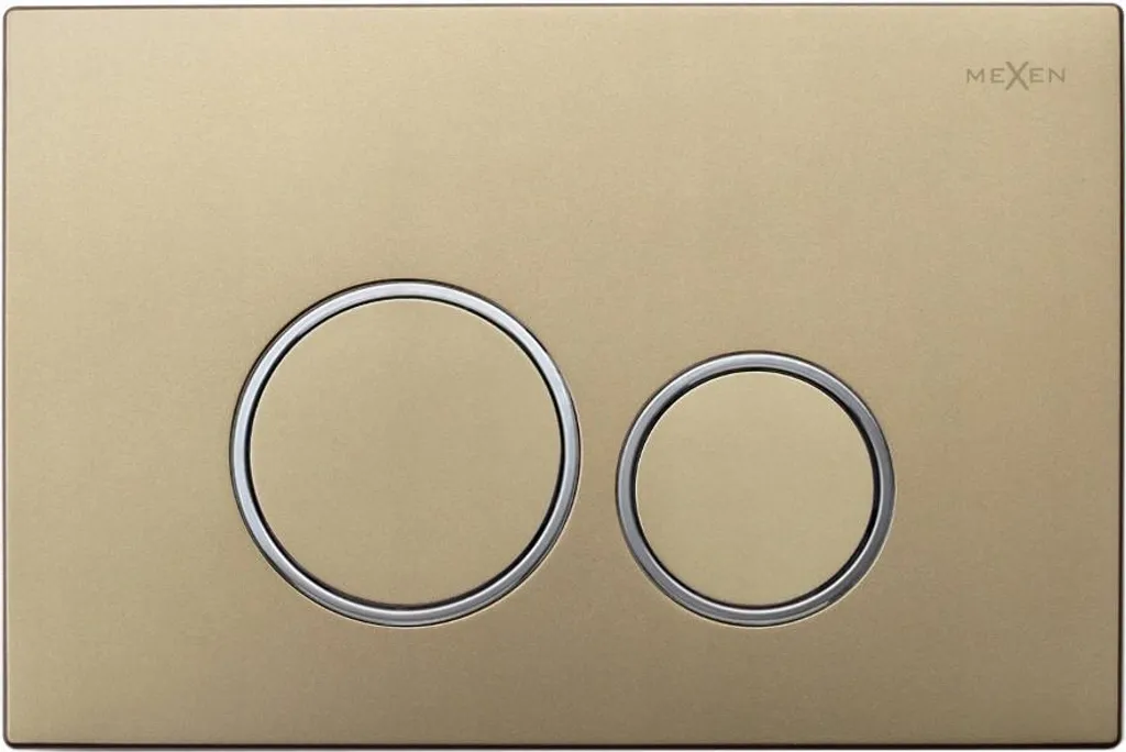 Placca di Scarico Mexen Fenix 05 Oro Champagne | Arredo Bagno Luxury