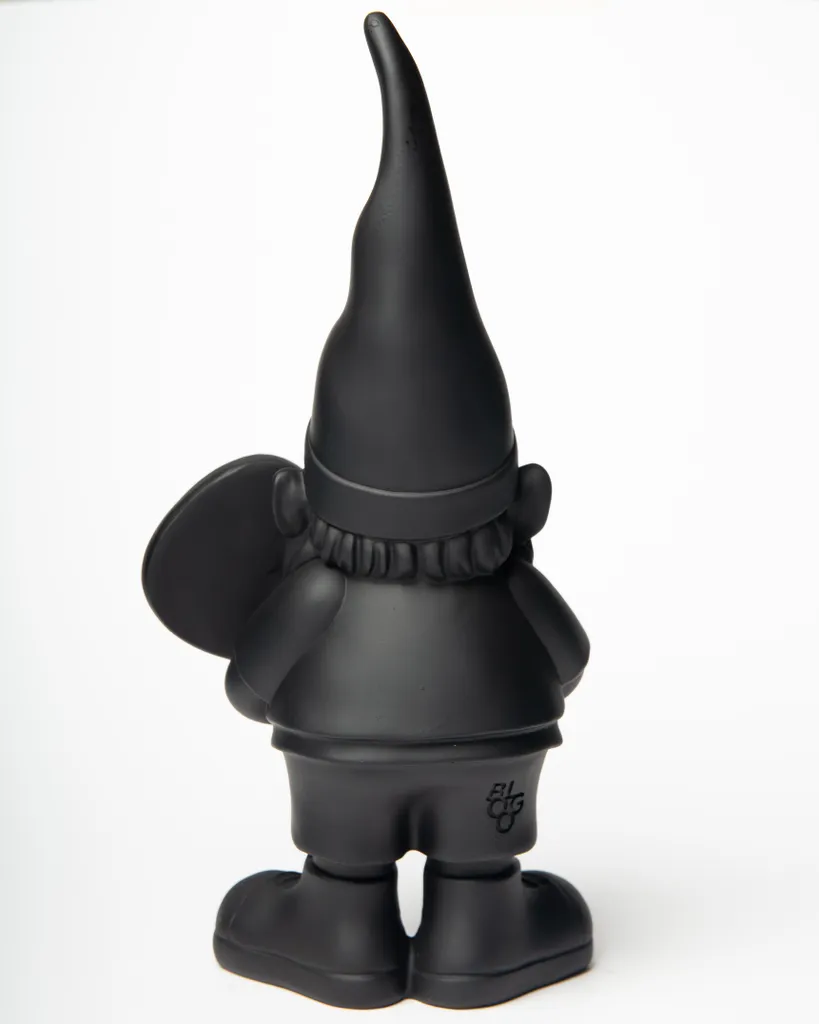 Décoration de bureau moderne Pachito Black Dwarf 29 cm statue originale - 2