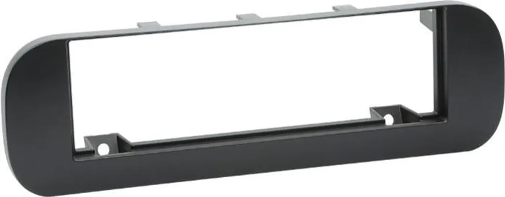 Pannello Radio Fiat Panda 2012+ 1 DIN Nero Opaco | Adattatore Cornice Stereo