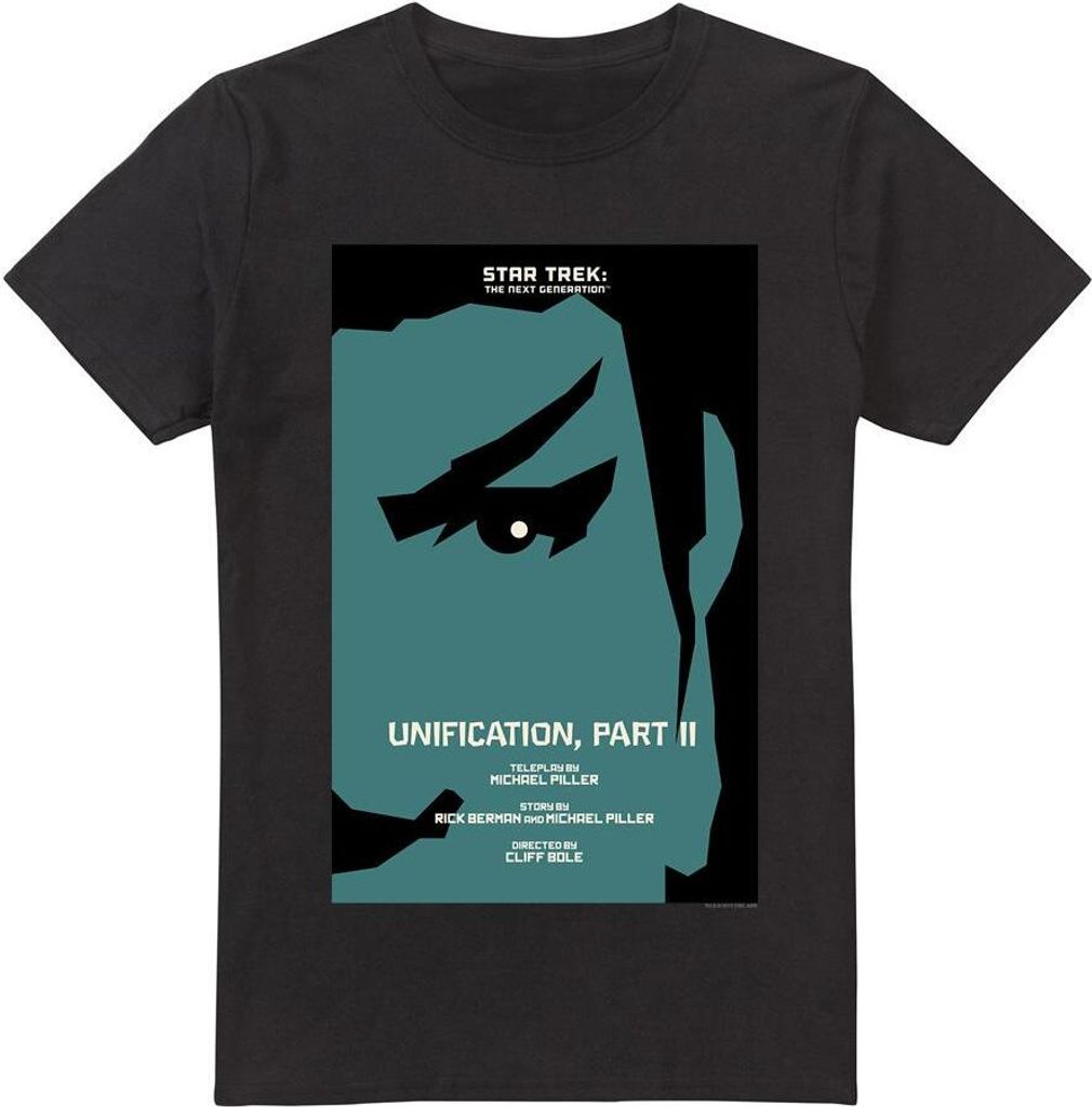 Star Trek - "The Next Generation Season 5 Episode 8" T-Shirt für Herren TV5360 (S) (Schwarz)