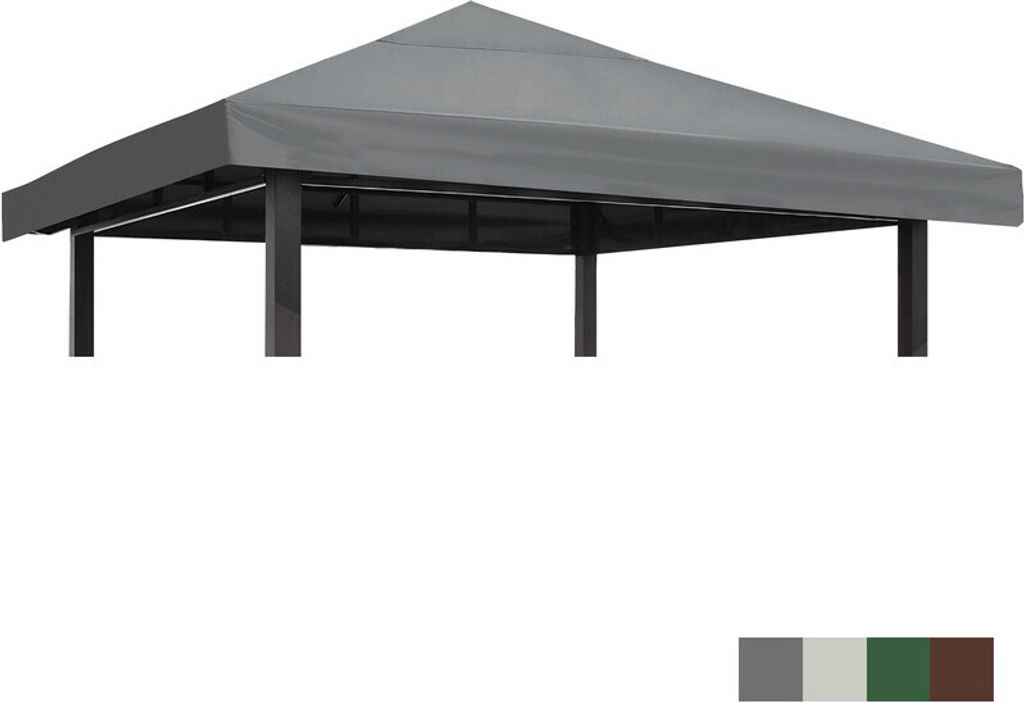 （Beige）Toit de remplacement pour pavillon Toit de pavillon Image du produit 