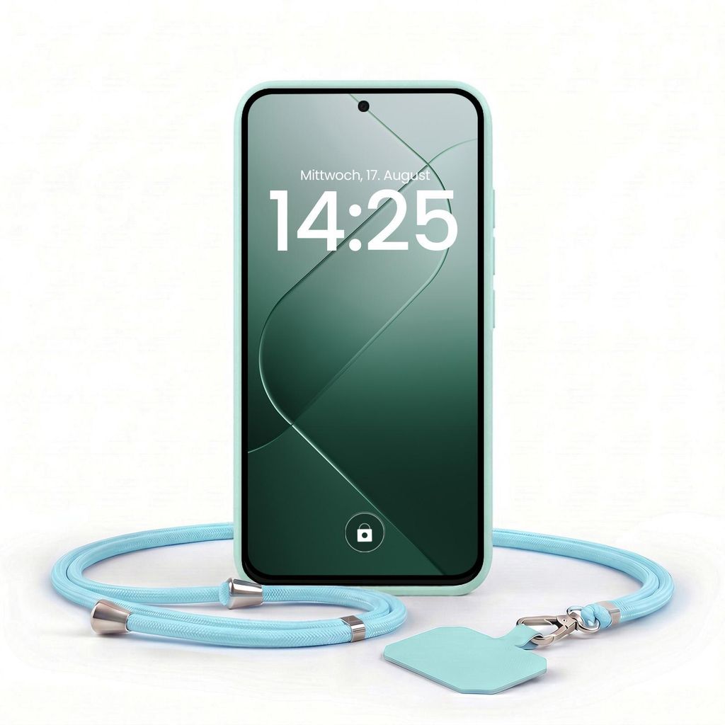 Handyhülle für Xiaomi 14 mit Handykette Band Kordel Hülle Produktbild 