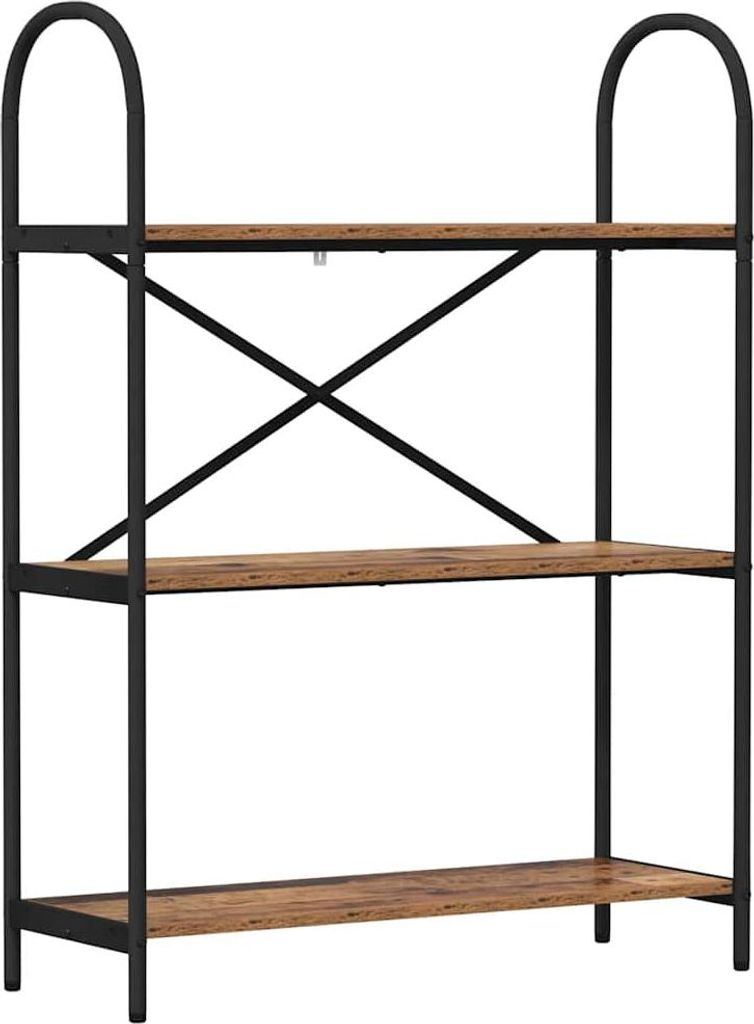 vidaXL Bücherregal Altholz 80 x 30 x 109 cm Holzwerkstoff