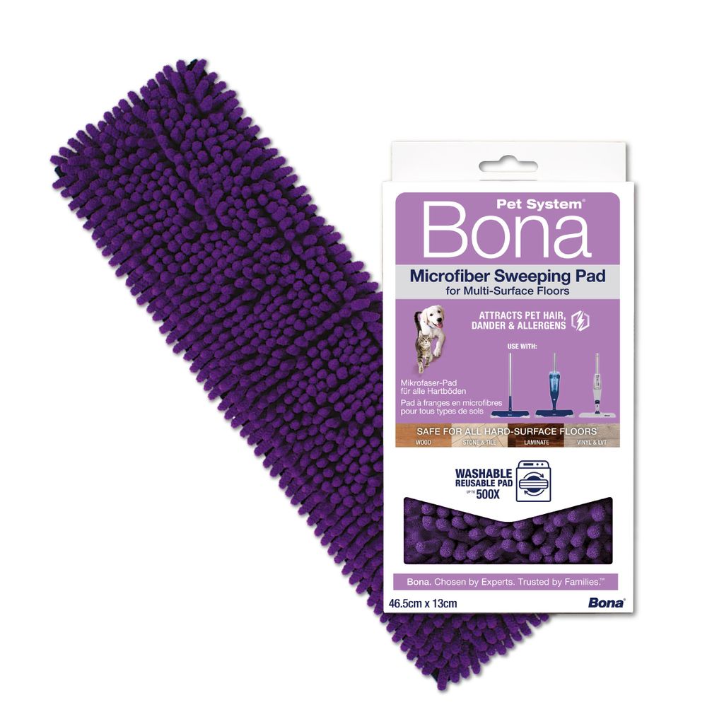 Bona Pet System Mikrofaser Sweeping Pad zur Beseitigung von Produktbild 