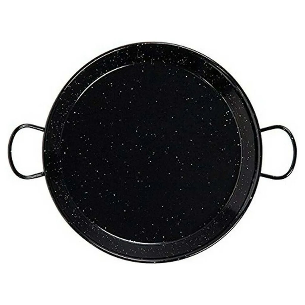 Paella Pan Tradizionale Vaello Smaltata Ø 55cm - Uso Alimentare 16 Pers.
