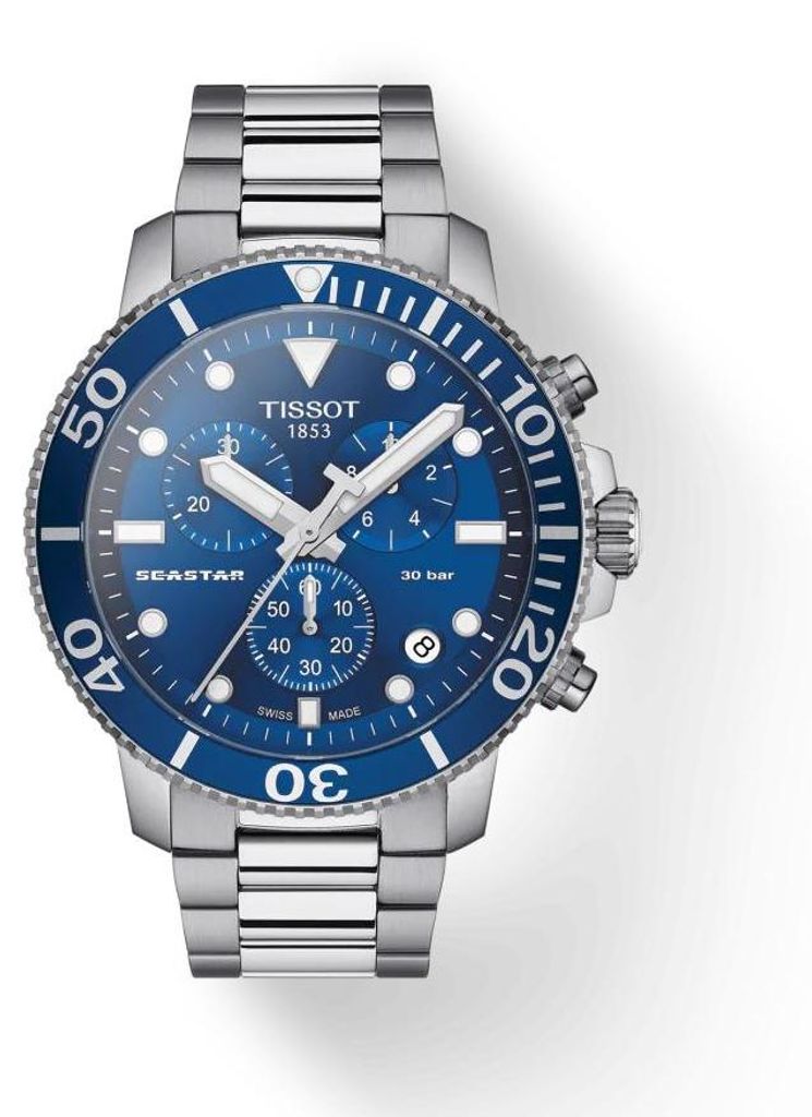 Herrenuhr Tissot Seastar 120.417.11.041.00, Silberfarben Produktbild 