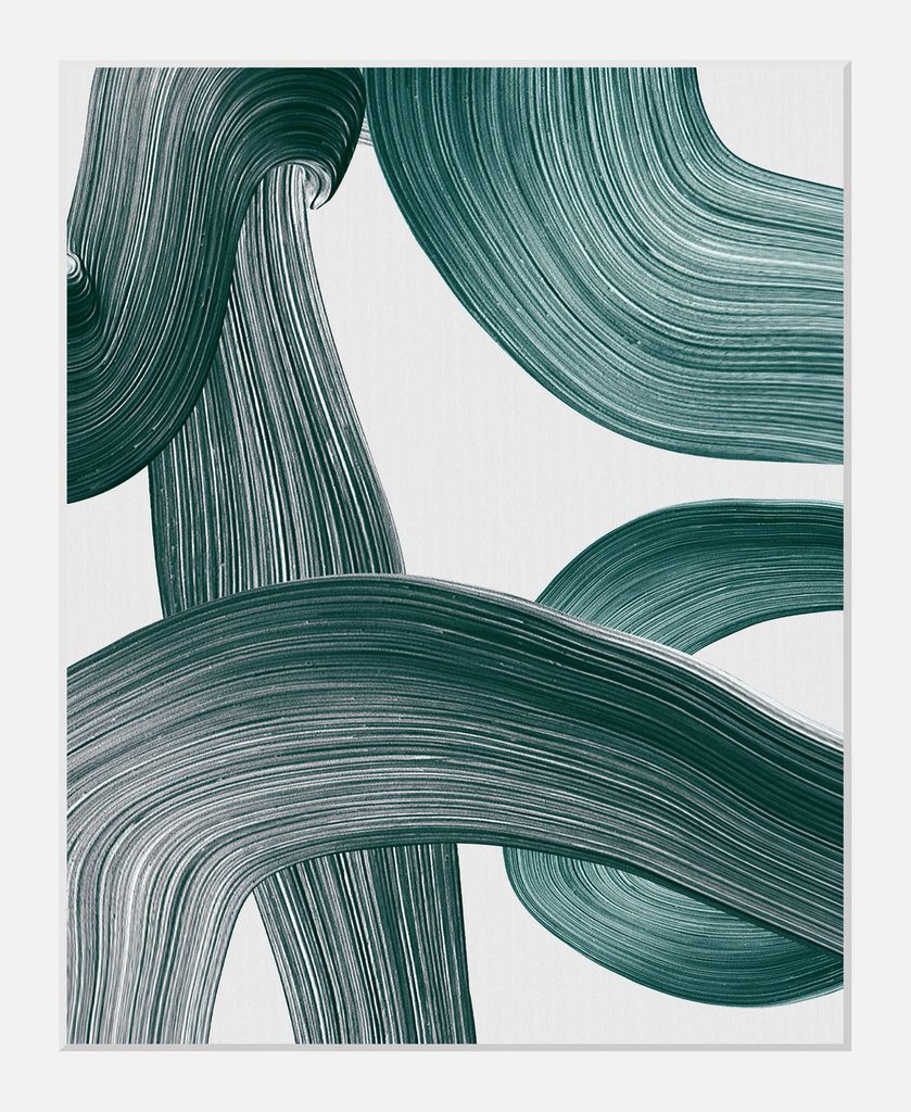 Gerahmter Digitaldruck 30x40cm Eukalyptus Pflanzen Plant Art | Wandbild | Design-Poster | Weißer Holzrahmen | Dekoration