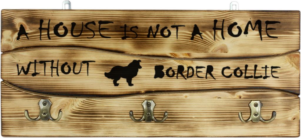 Border Collie - Kleiderständer mit Hund, Ausstellung von Medaillen, Dekoration für Zuhause der Marke Art-Dog