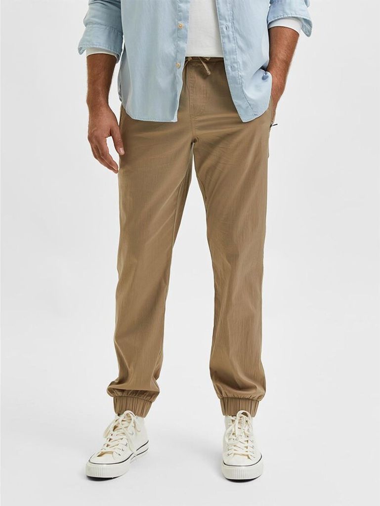 Selected Slim Halkirk Hosen Grün S Mann Grün S