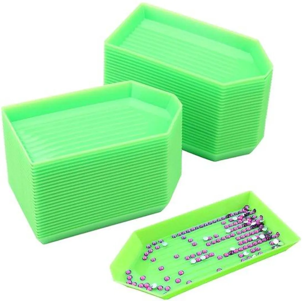 Kit de Rangement Pratique pour Diamond Painting avec 50 Outils de Tri DIY
