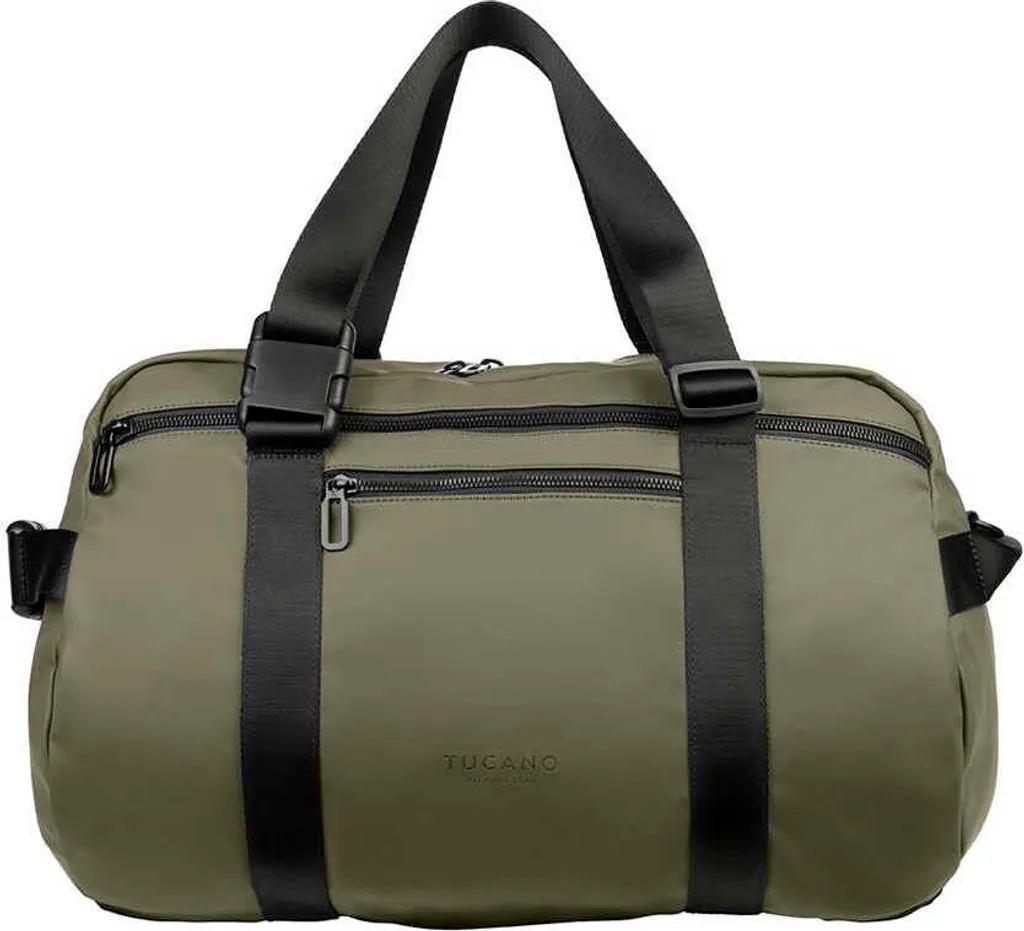 Sac Tucano Gommo vert militaire : le bagage week-end anti-pluie