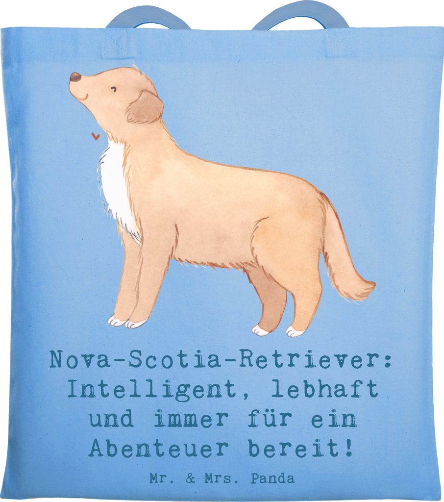 Mr. & Mrs. Panda Uni Tasche Nova Scotia Duck - Sky Blue - Produktbild 