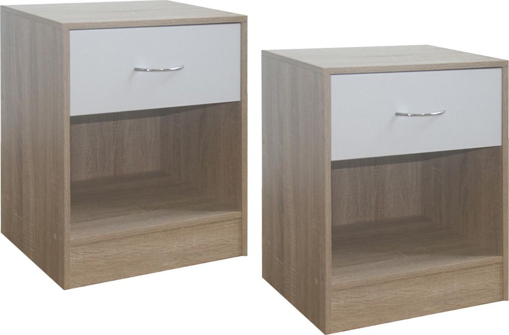 Nachtschrank 2er-Set Thekla 4050