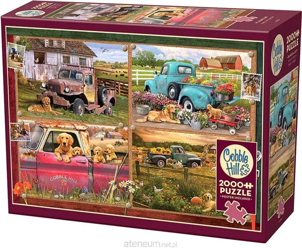 Puzzle 2000 pièces haute définition La vie de chien G3 format XXL