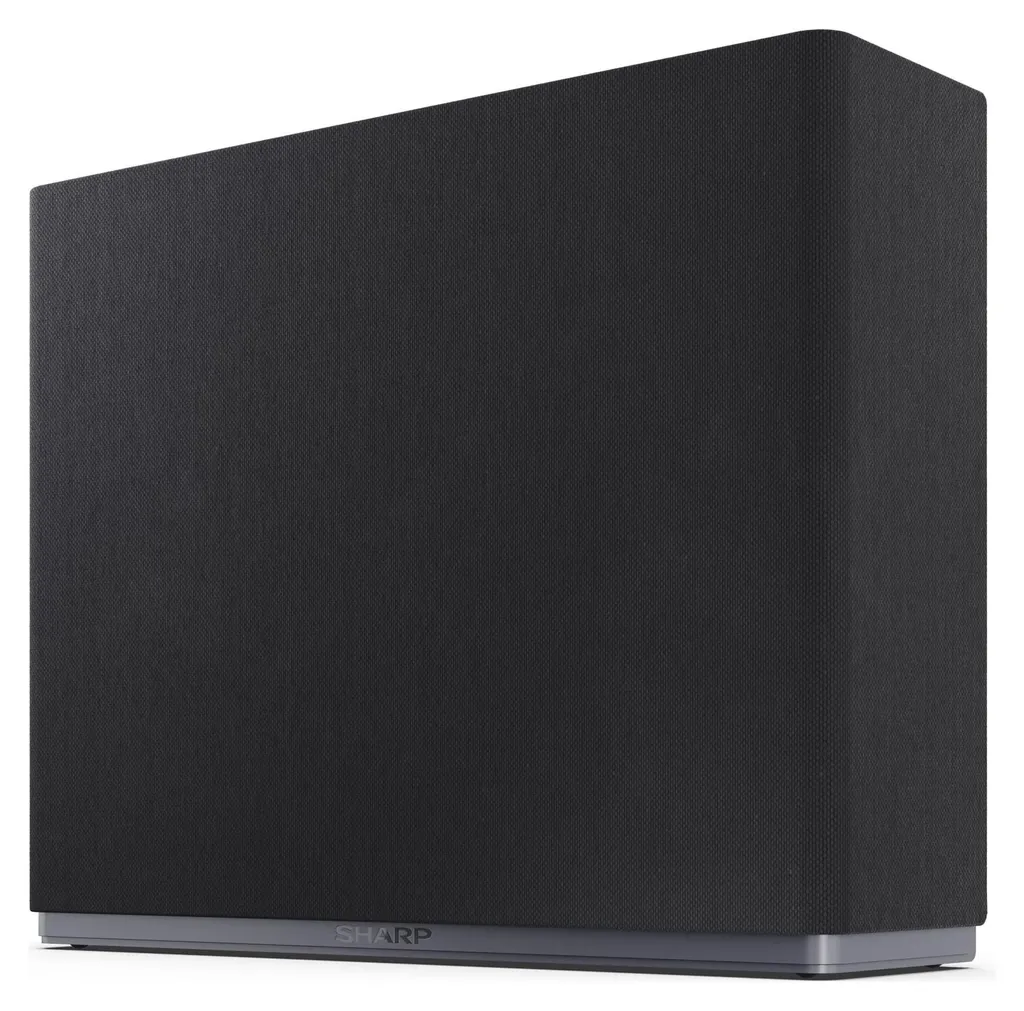 Sharp CP-AWS0101 Subwoofer avec Connexion sans fil Wi-Fi Haute Fidélité