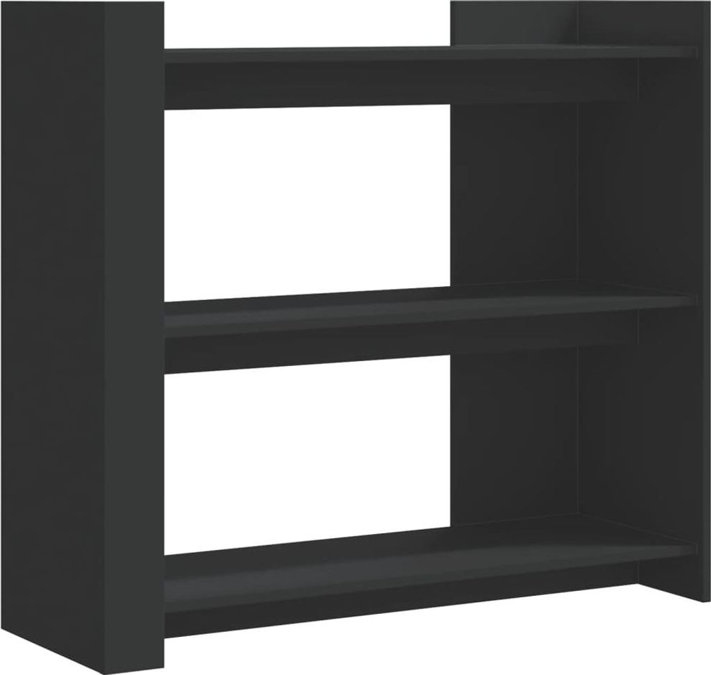 vidaXL Konsolentisch Schwarz 100x35x90 cm Holzwerkstoff