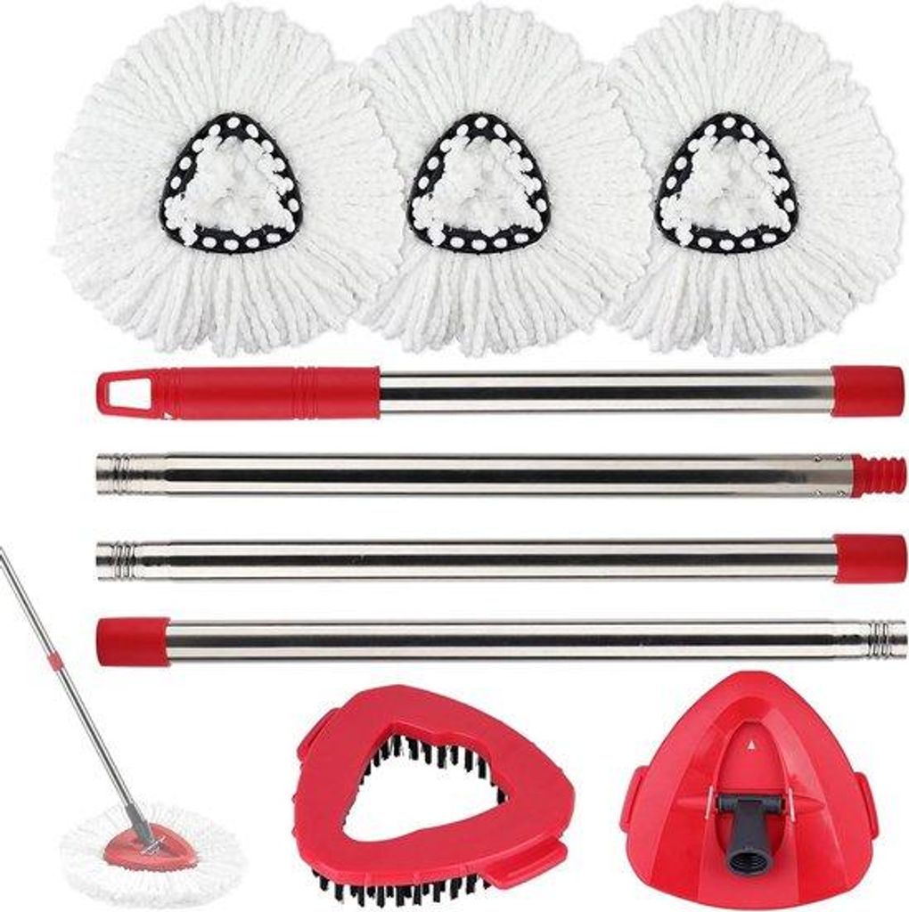 Vervanging van Spindelkop für Spinmop - Mikrofaser Bürste für Vloerreinigung.