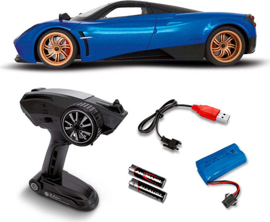 Carson 1:14 Pagani Huaira 2.4G 100% RTR blau