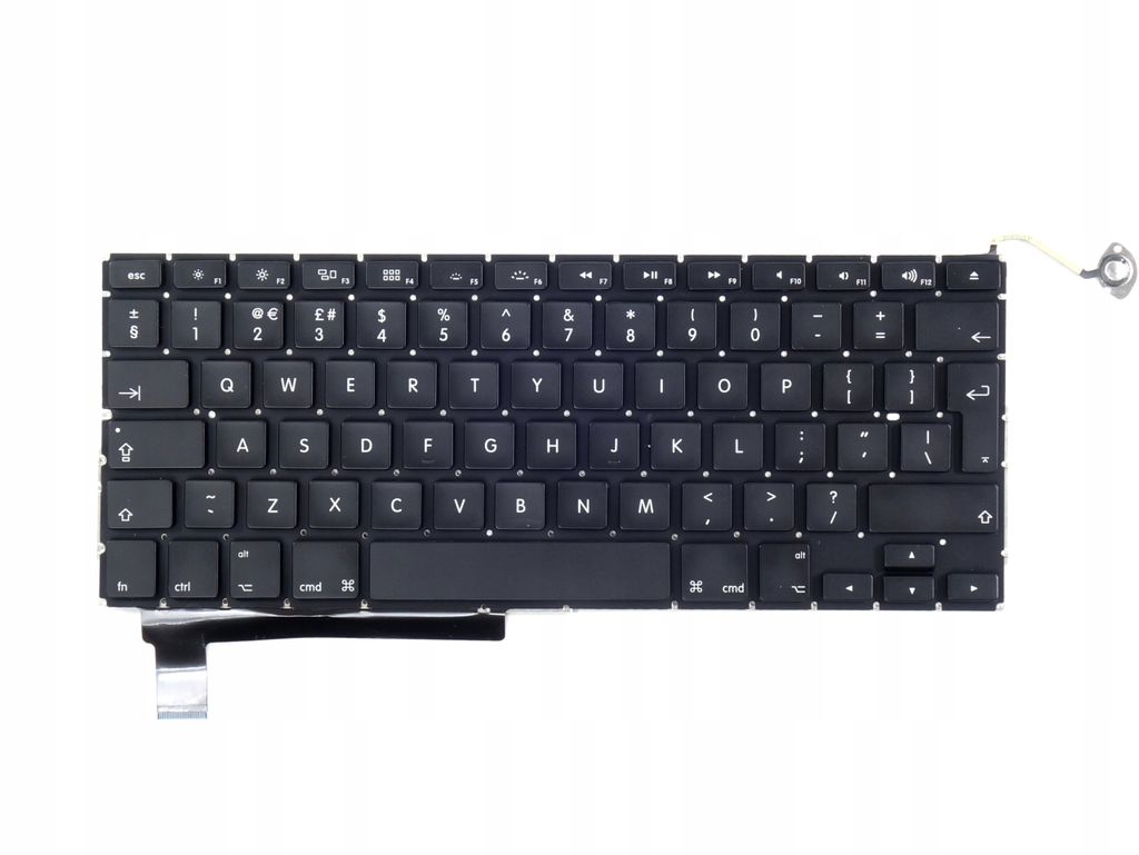 Tradebit - Tastatur für Apple MacBook | Englisch UK QWERTY INT | Volle Kompatibilität | Hochwertige Materialien | Modelle: Pro Unibody 15 A1286