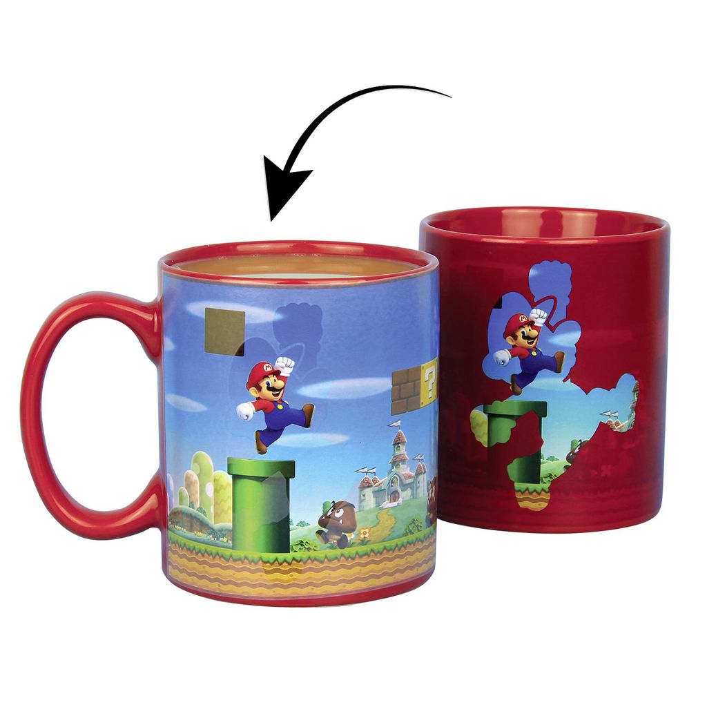 Tazza Super Mario con effetto termico Livello Immagine del prodotto 