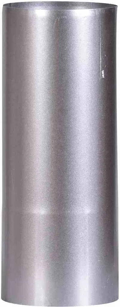 Tuyau d'évacuation fumée 100mm pour poêle à bois longueur 1m en FAL gris