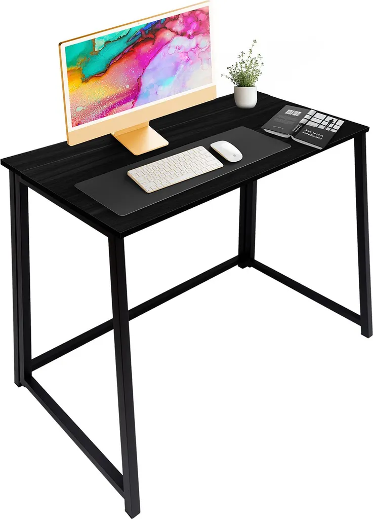 Bureau Home Office 80x40 cm - Table de travail pour ordinateur portable