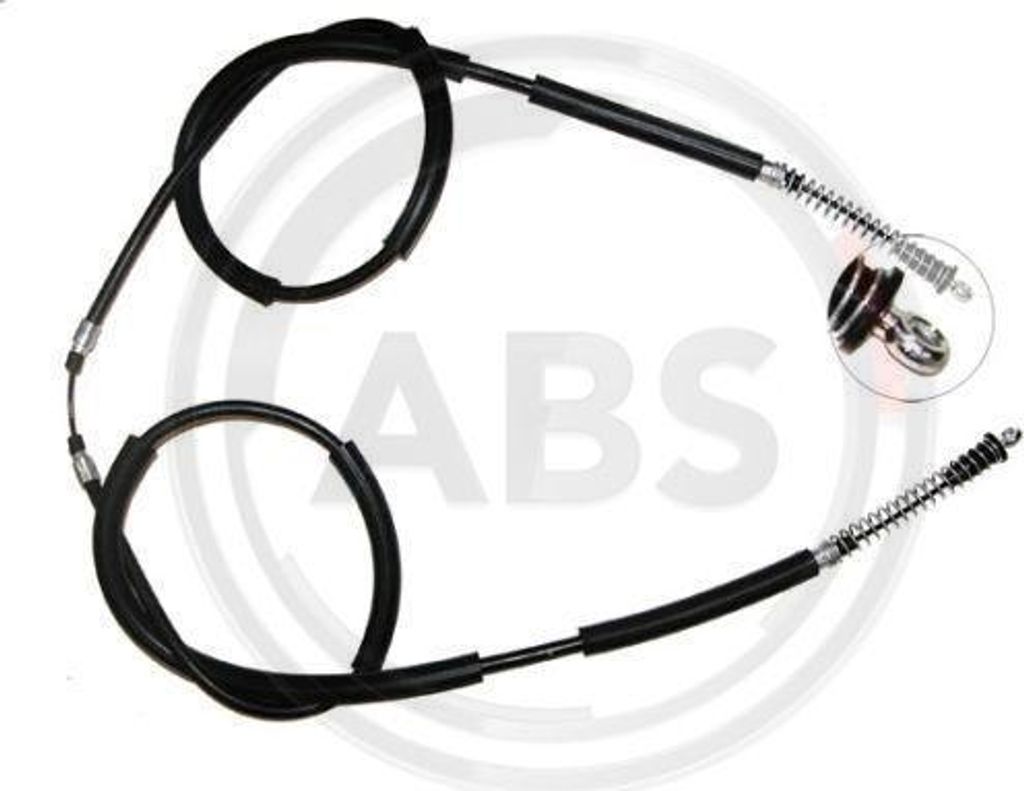A.B.S. K16625 Seilzug, Handbremse OE 46517955 kompatibel mit Cinquecento, Seicento
