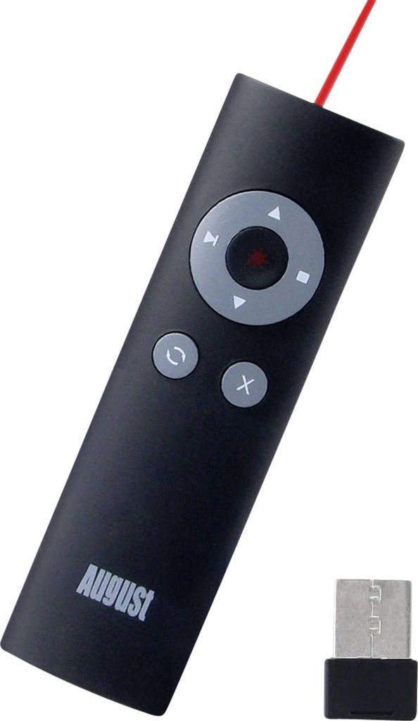 August LP200 Presenter mit Laserpointer