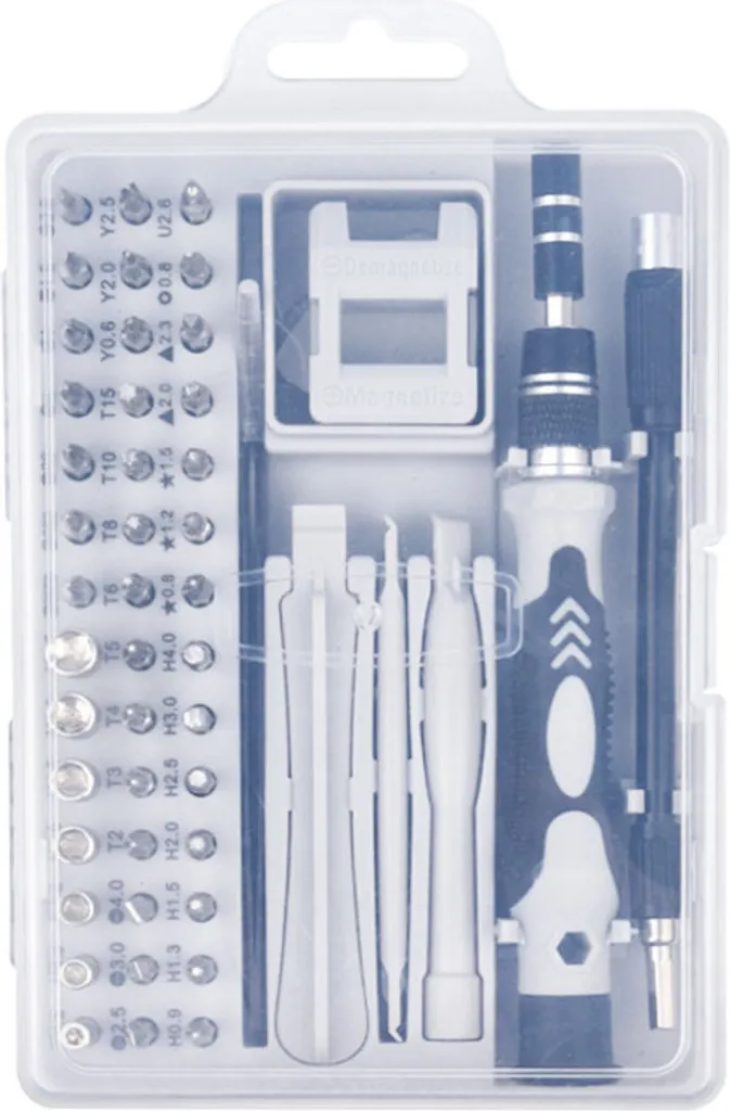 Cacciavite di Precisione INF Multifunzione Grigio/Nero - Design per Elettronica
