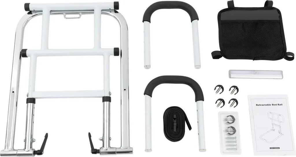Aide à la verticalisation du lit articulée pour seniors et PMR - 60cm