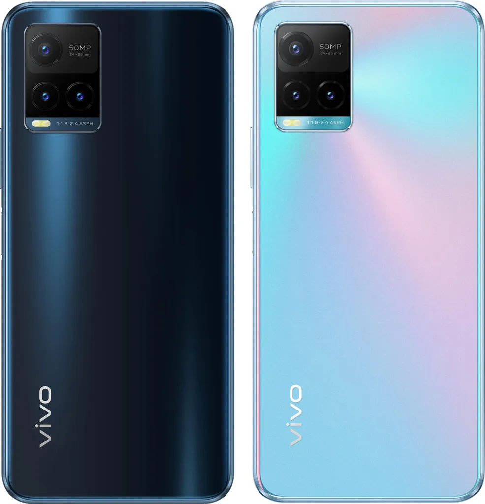 Smartphone Vivo Y21s 128Go le mobile bleu parfait pour le streaming