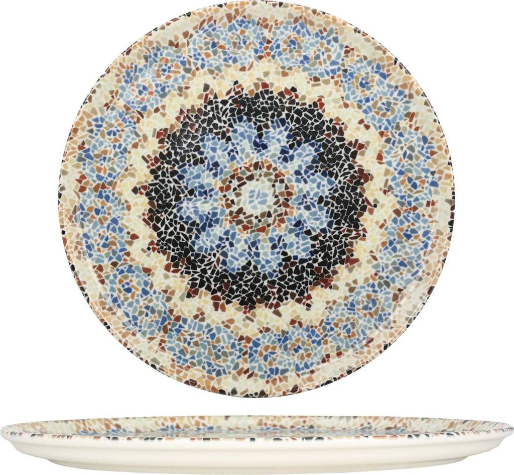 Assiette à pizza By Bone - Armonia - Porcelaine - 32 cm Image du produit 
