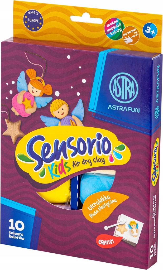 Sensorio Kids Light Plastilin - 10 Farben 6974