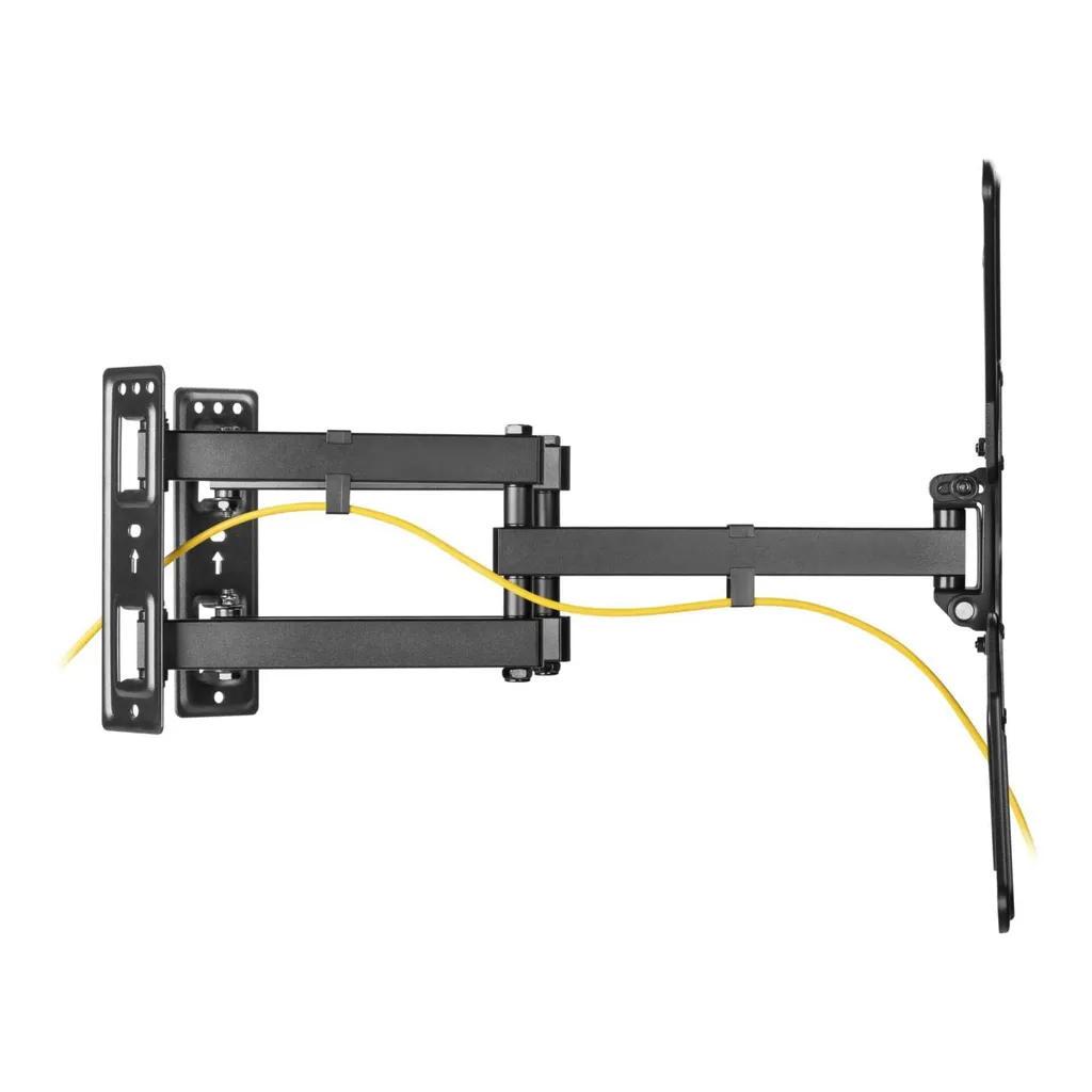 Support mural TV d'angle Reflecta FLEXO 55-4040TC gain de place séjour