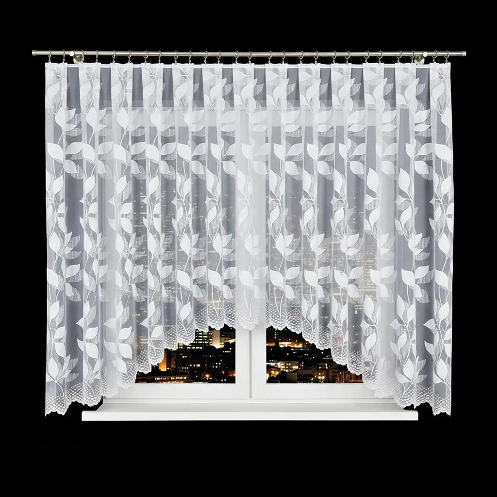 Tenda Bianca ad Arco MyBestHome MARTYNA - 420x160 cm Elegante