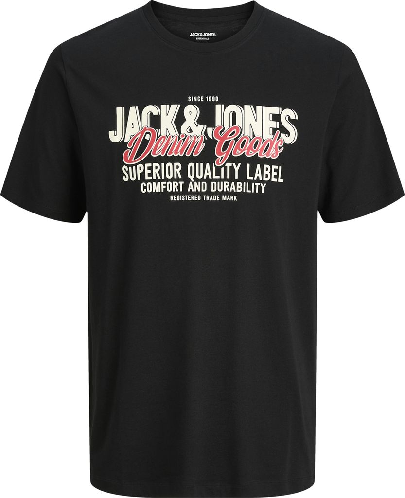 JACK & JONES Herren T-Shirt JJELOGO Tee SS O-Neck