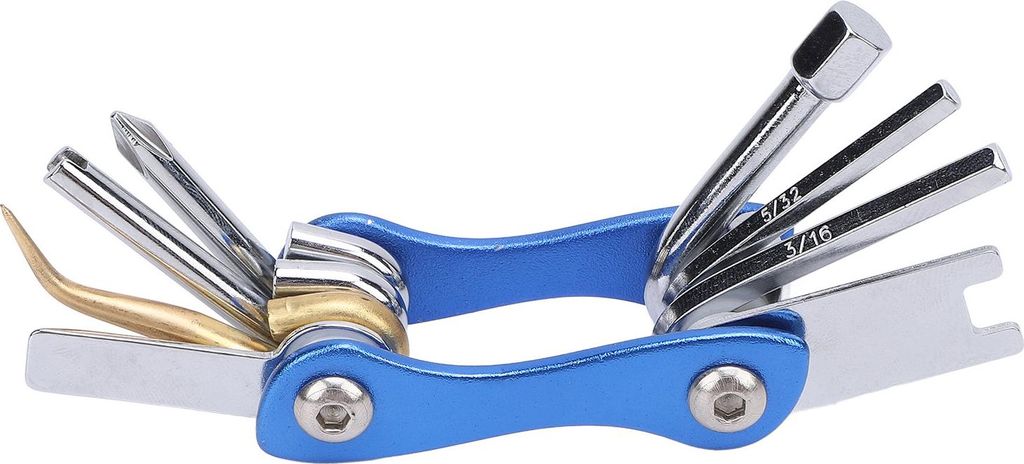 8-in-1-Reparatur-Multifunktionswerkzeug aus 420-Edelstahl, kompaktes Dive-Werkzeug für die Wartung der Tarierjacket-Zylinderinstallation