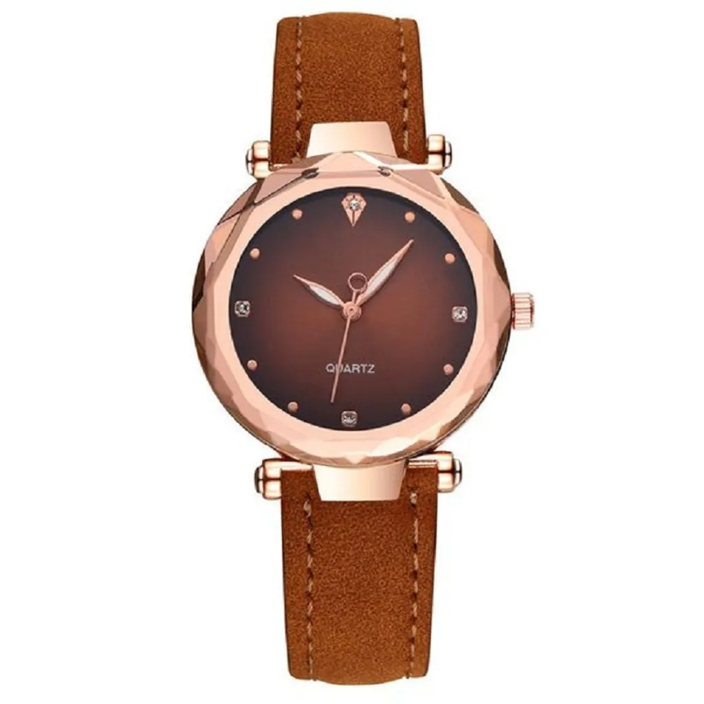 Orologio Sunny Marrone Donna KP14738: Eleganza Classica in Pelle
